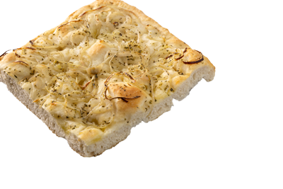 Focaccia mit Zwiebeln